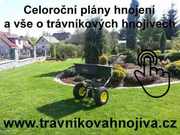 Celoroční plány hnojení trávníků
